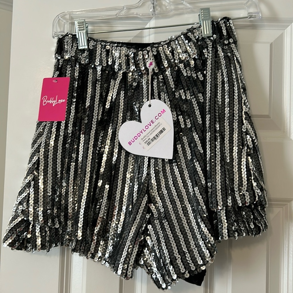 Buddy Love Sequin Shorts